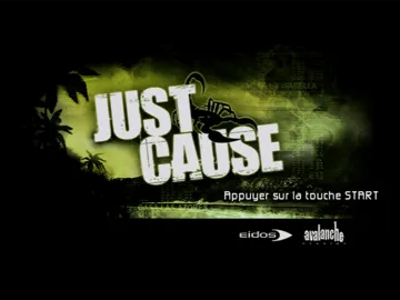 Just Cause screen shot title